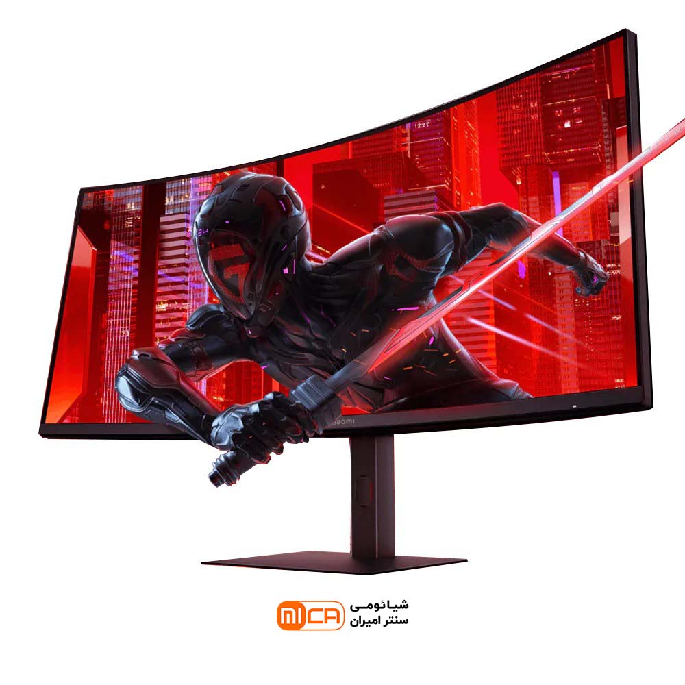 2 مانیتور گیمینگ محنی سایز 34 اینچ شیائومی مدل Mi Curved Gaming Monitor G34WQi